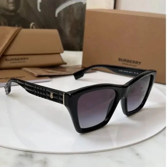 NEW Burberry | Arden BE4391 Black Sunglasses - Picture 2 of 11